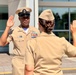 NMRC Command Master Chief Reenlists, Turns Over Office