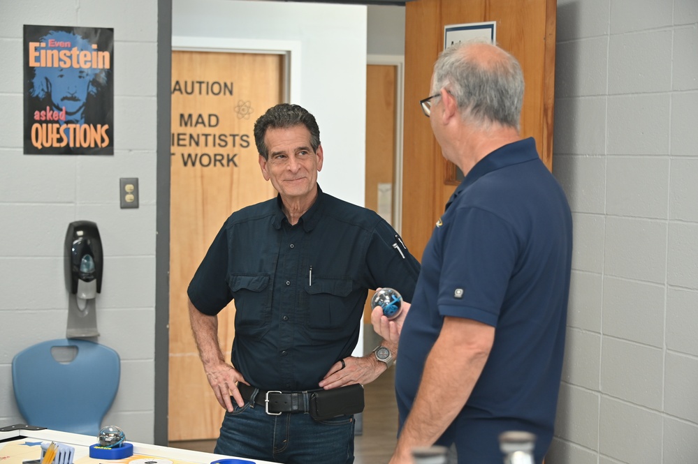 Dean Kamen immerses at Barksdale AFB, sparks innovation Dean Kamen immerses at Barksdale AFB, sparks innovation