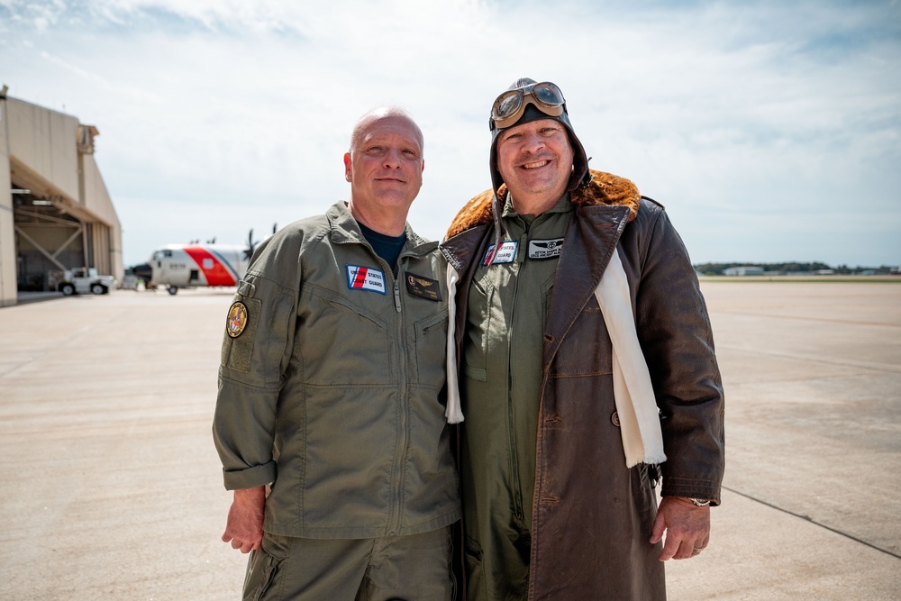 Coast Guard holds Enlisted Ancient Albatross change of watch ceremony at Air Station Elizabeth City