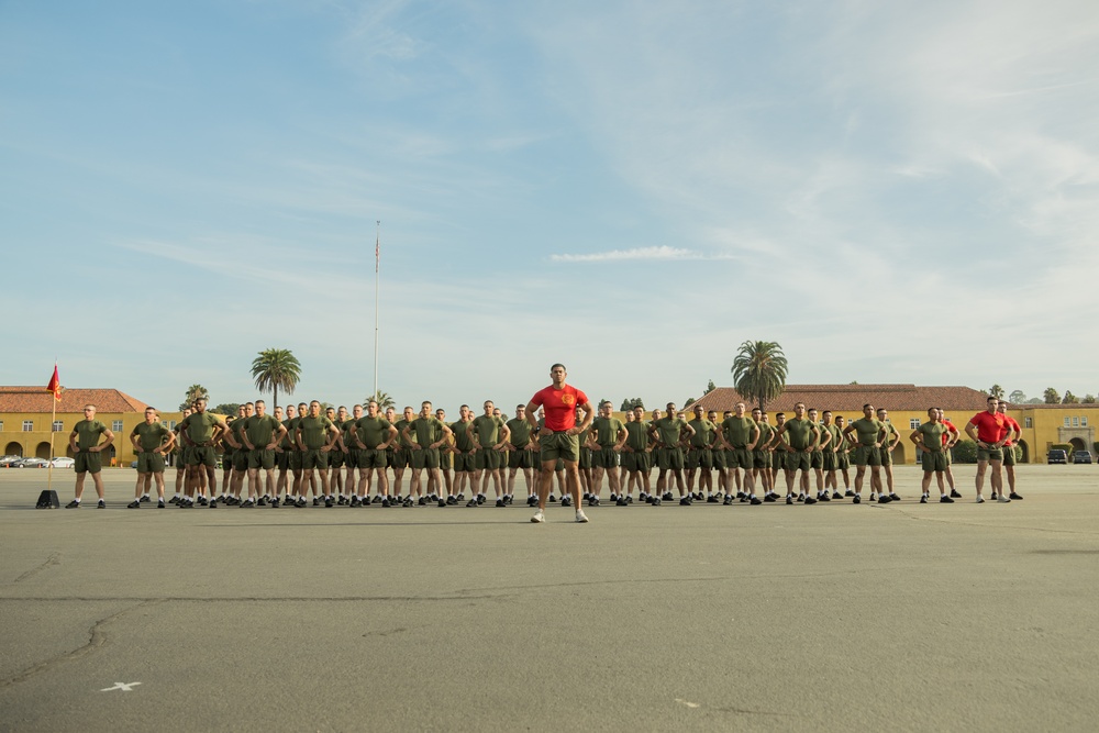 Alpha Company Motivational Run