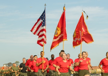 Alpha Company Motivational Run