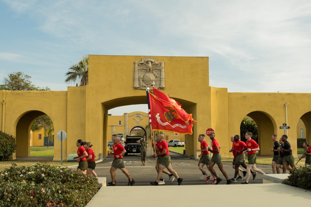 Alpha Company Motivational Run