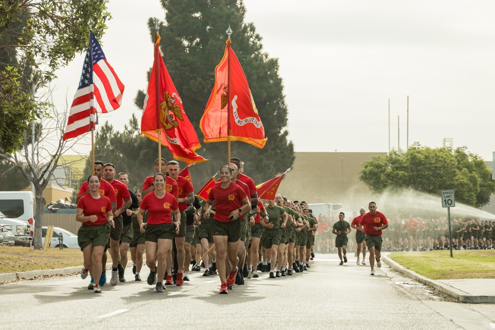 Alpha Company Motivational Run