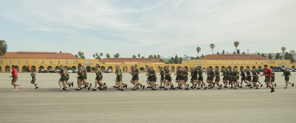 Alpha Company Motivational Run
