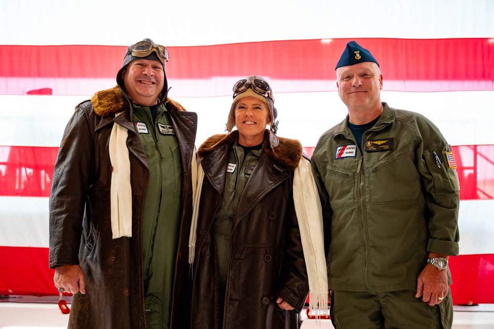 Coast Guard holds Enlisted Ancient Albatross change of watch ceremony at Air Station Elizabeth City