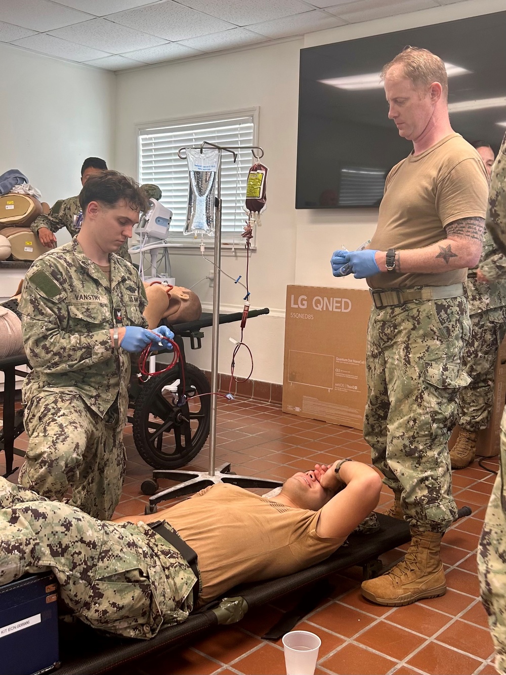 Whole Blood, Total Readiness: Program Prepares Sailors for Combat Trauma Care