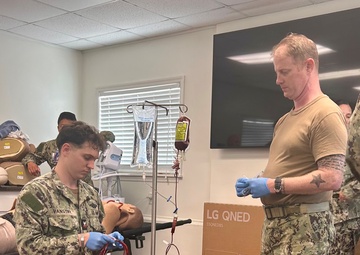 Whole Blood, Total Readiness: Program Prepares Sailors for Combat Trauma Care