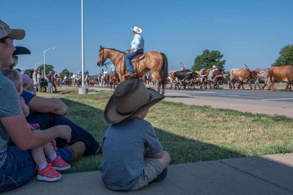 Have you Herd about Altus Air Force Base's Cattle Drive