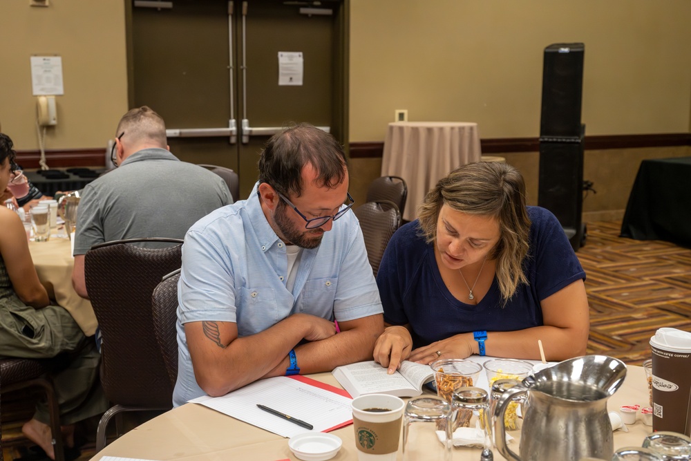 Soldiers and Families Participate in Marriage Retreat