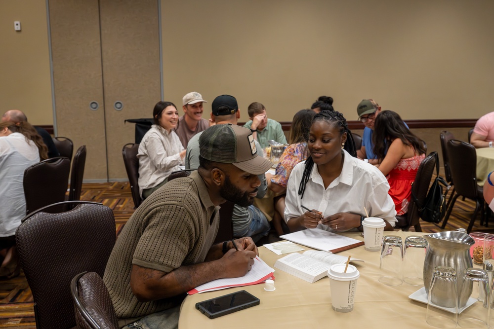 Soldiers and Families Participate in Marriage Retreat