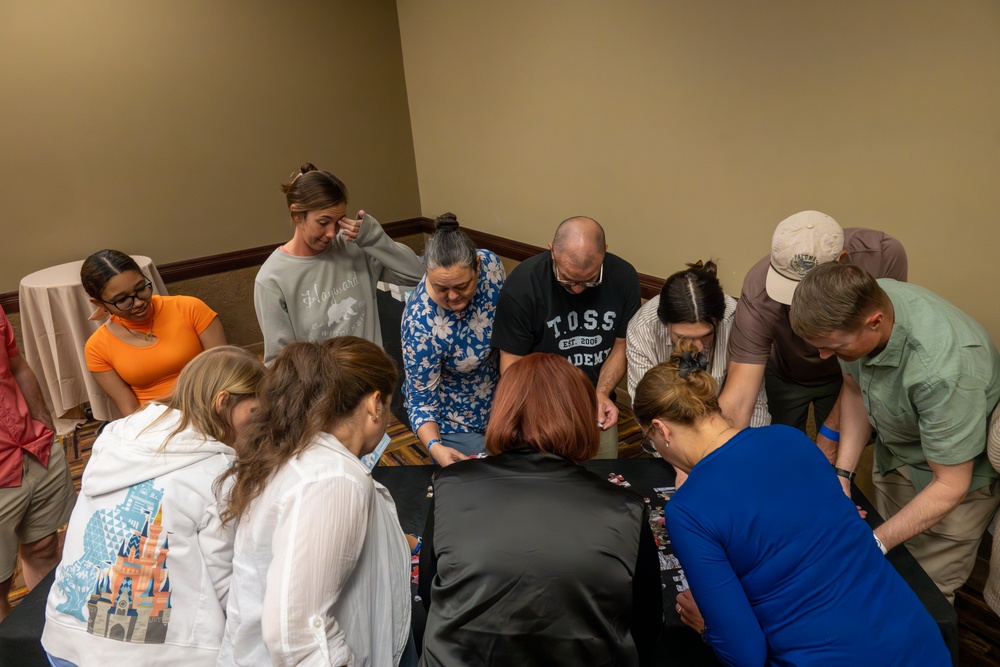 Soldiers and Families Participate in Marriage Retreat