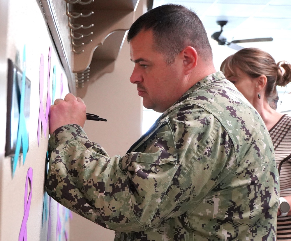 Suicide Prevention Awareness month at Naval Weapons Station Yorktown