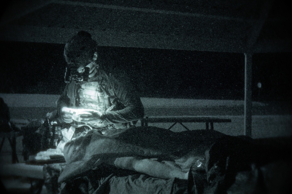 5th SFG (A) Green Berets Conducts Prolonged Field Care at JRTC