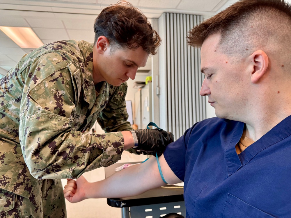 Whole Blood, Total Readiness: Program Prepares Sailors for Combat Trauma Care