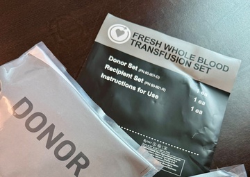 Whole Blood, Total Readiness: Program Prepares Sailors for Combat Trauma Care