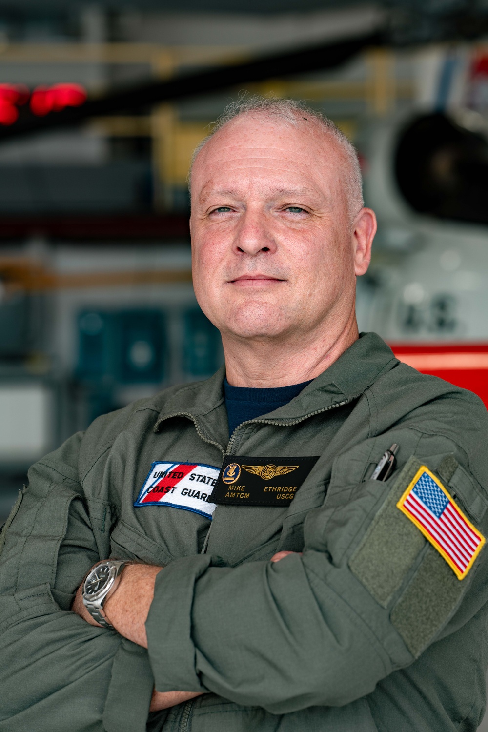 Coast Guard holds Enlisted Ancient Albatross change of watch ceremony at Air Station Elizabeth City