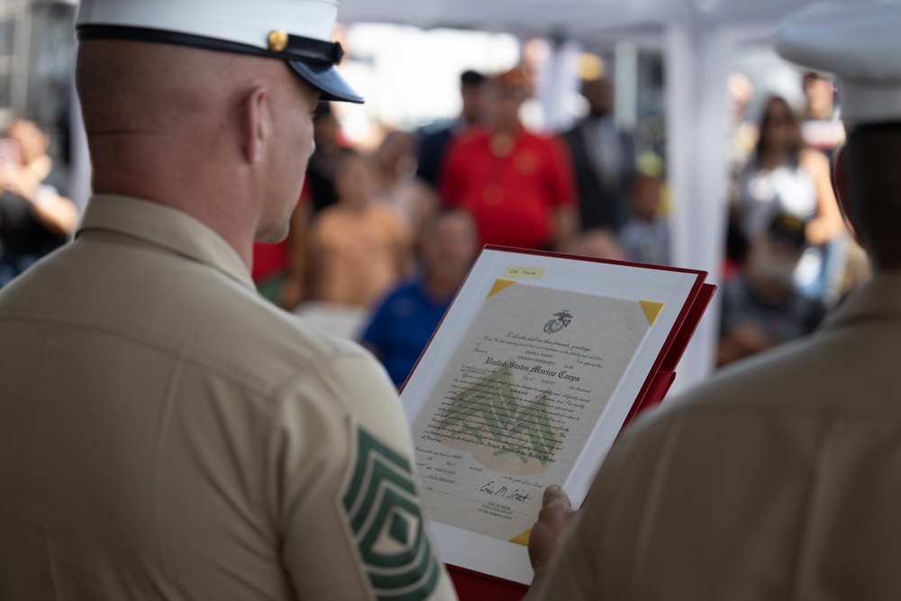 Honorary Promotion Recognizes World War II Veteran’s Legacy of Service