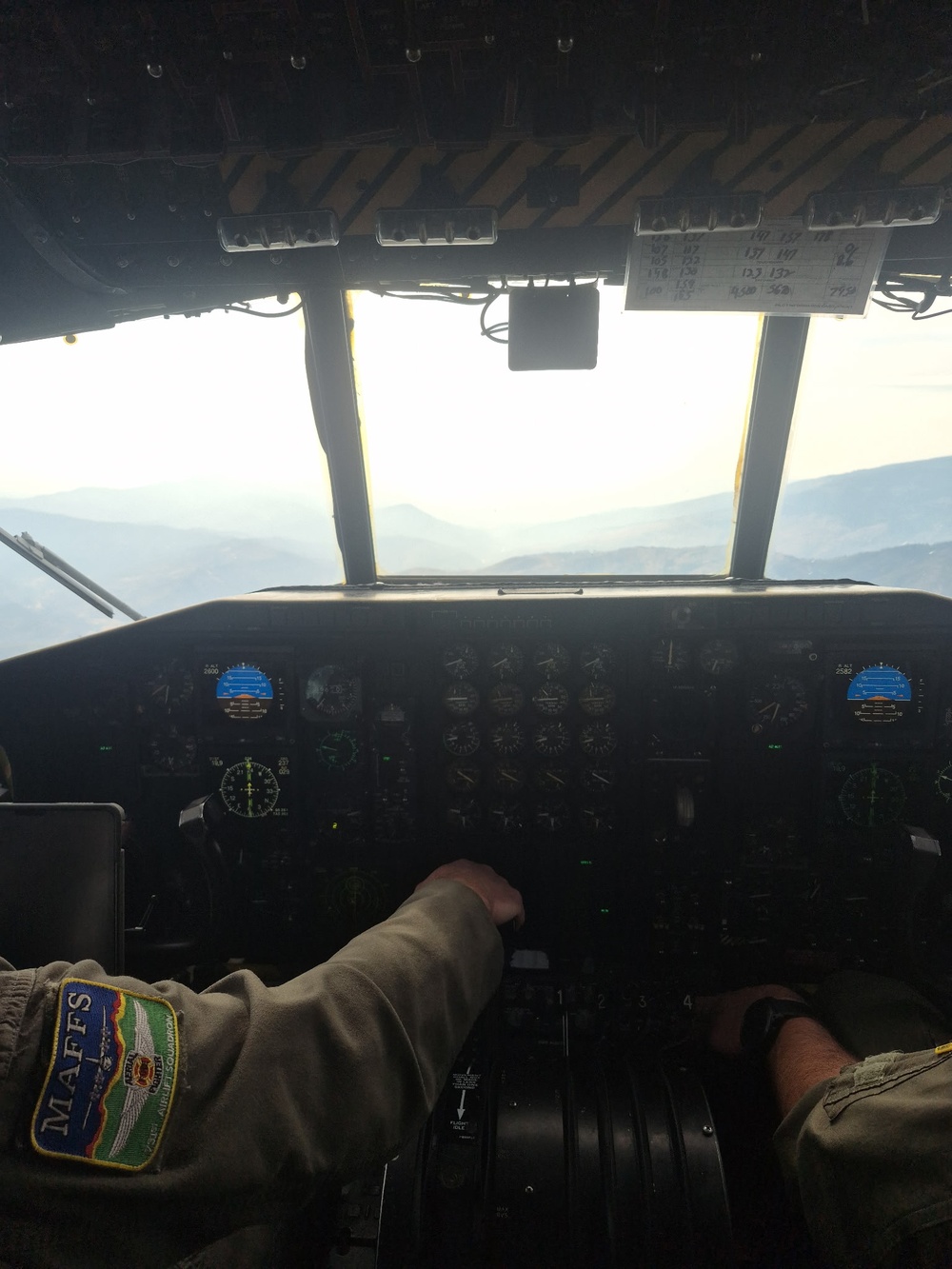 MAFFS Cockpit View