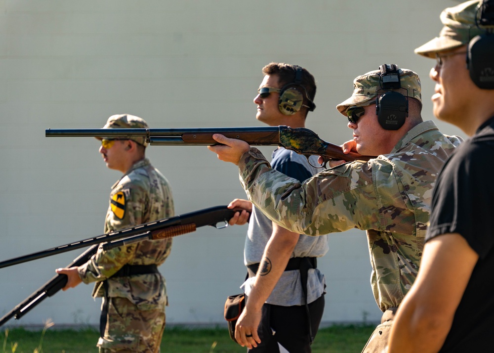 Fort Hood Army Family and MWR hosts Cav Week 104 skeet shoot Fort Hood Army Family and MWR hosts Cav Week 104 skeet shoot