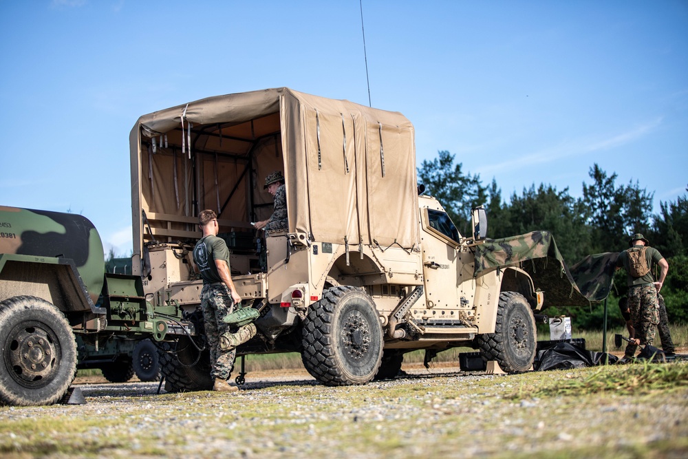 3d Intelligence Battalion conducts Direct Support Team field exercise