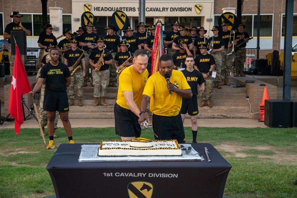 Cav Week 104 Division Run