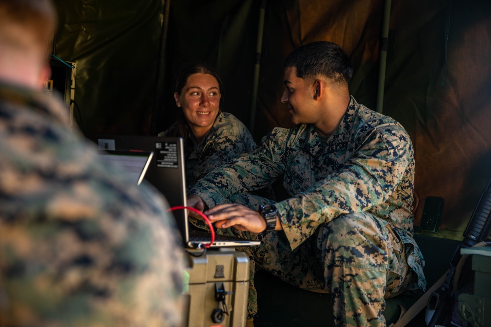 3d Intelligence Battalion conducts Direct Support Team field exercise