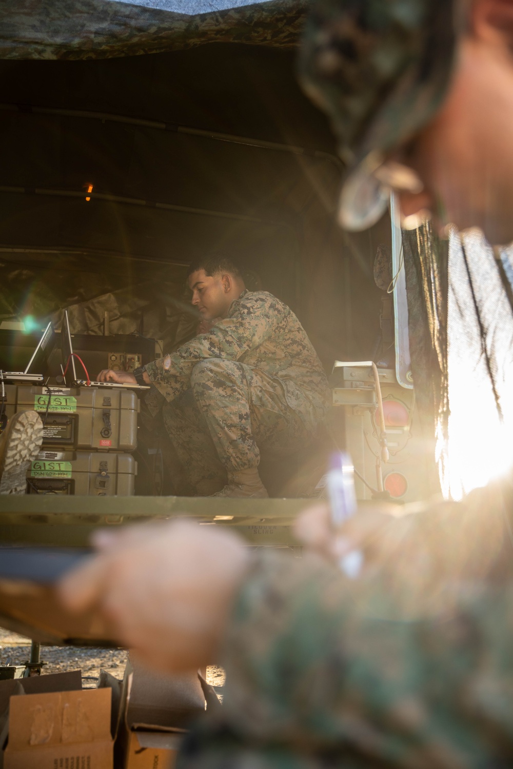 3d Intelligence Battalion conducts Direct Support Team field exercise