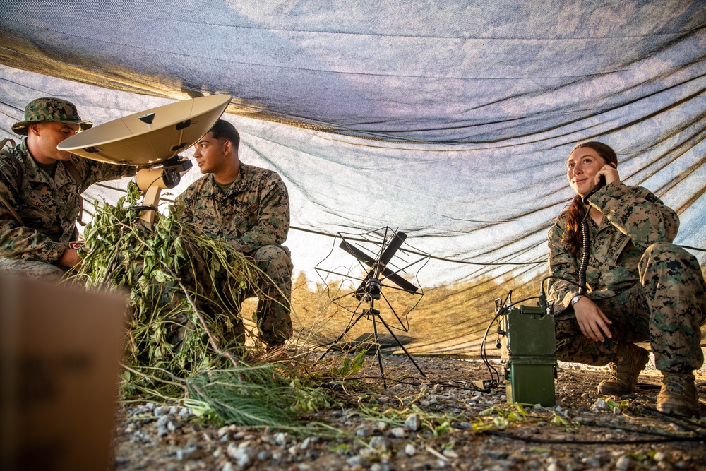 3d Intelligence Battalion conducts Direct Support Team field exercise