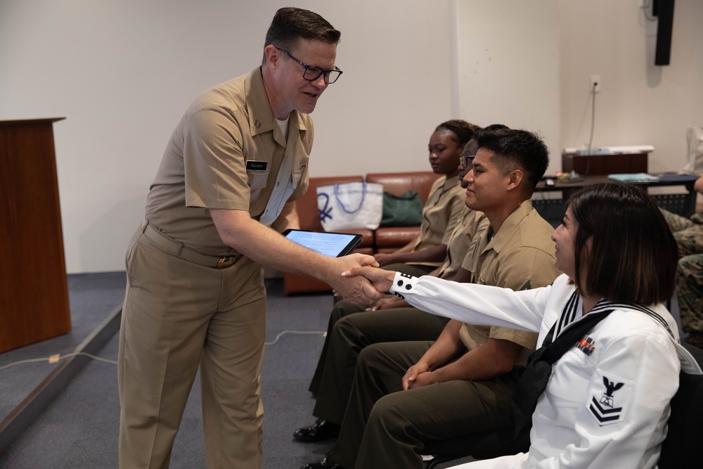 August 2025 MCAS Iwakuni naturalization ceremony