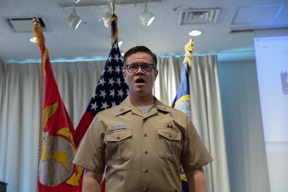 August 2025 MCAS Iwakuni naturalization ceremony