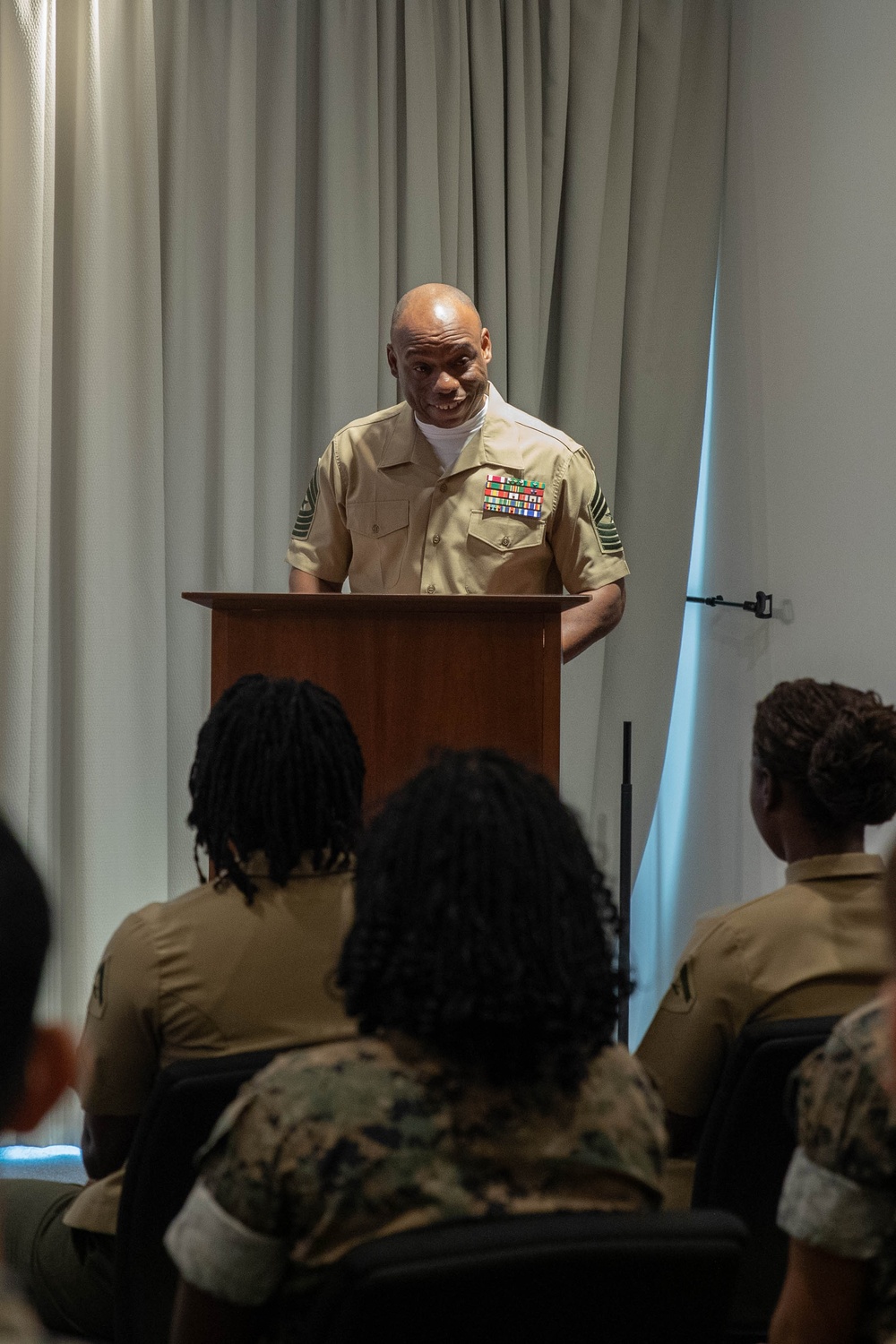August 2025 MCAS Iwakuni naturalization ceremony