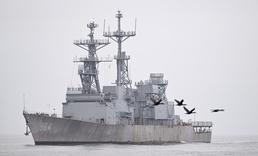 Self Defense Test Ship Returns Home to Naval Surface Warfare Center, Port Hueneme Division After Refurbishing in San Diego