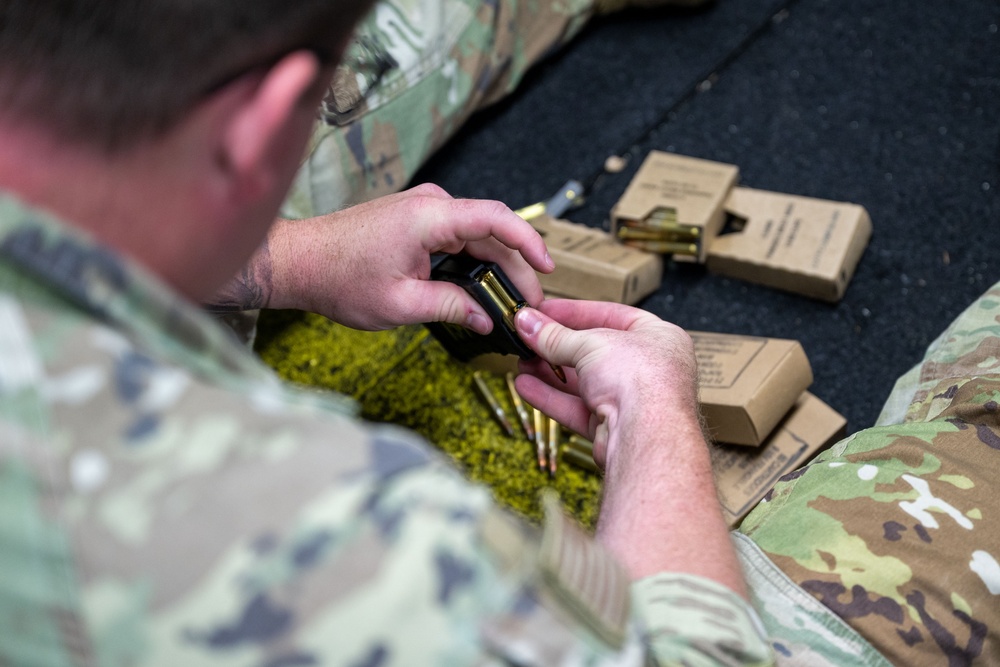 Combat arms training and maintenance routine shooting