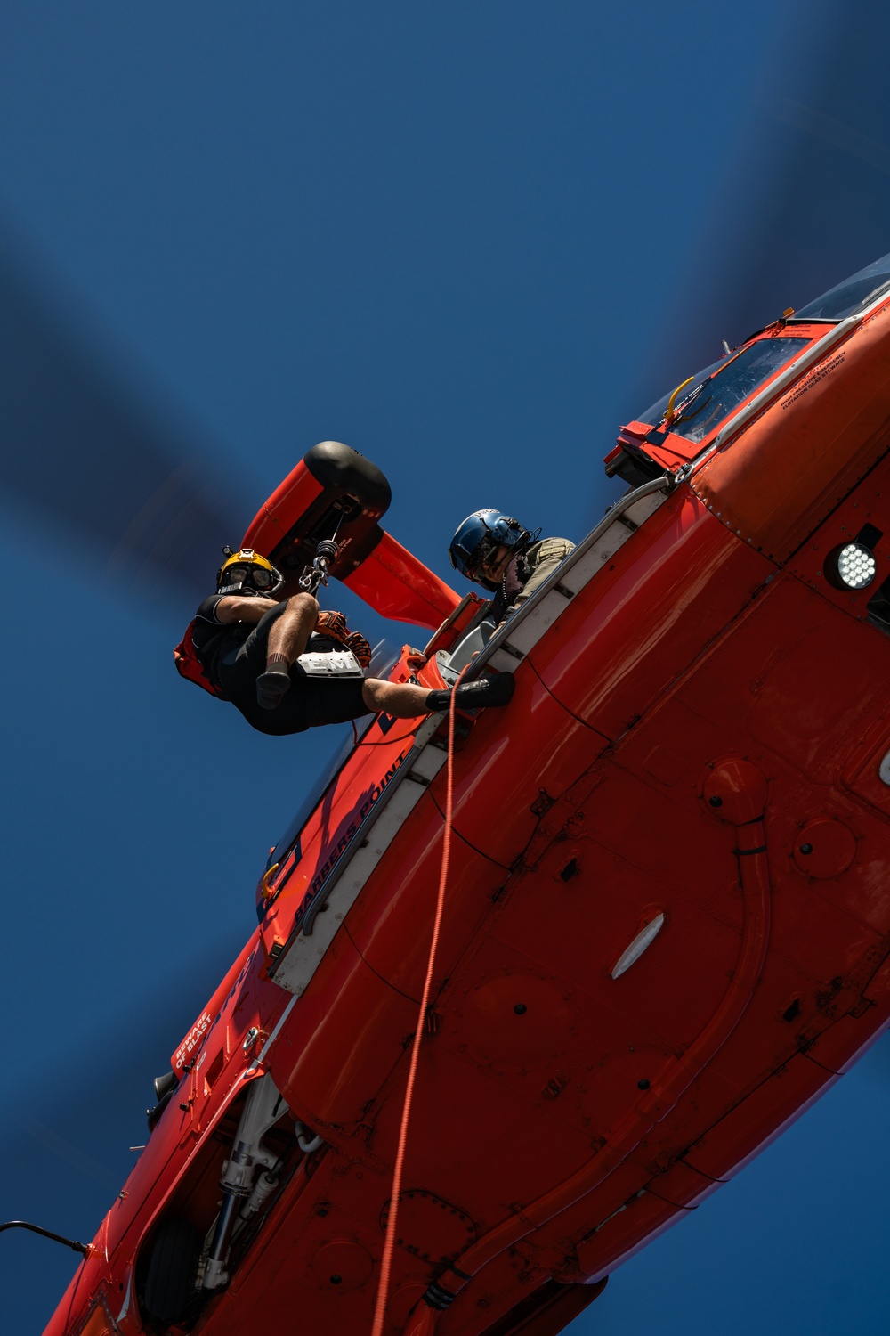 U.S. Coast Guard Air Station Barbers Point conducts training