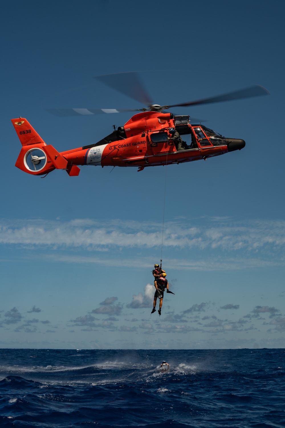 U.S Coast Guard Air Station Barbers Point conducts training