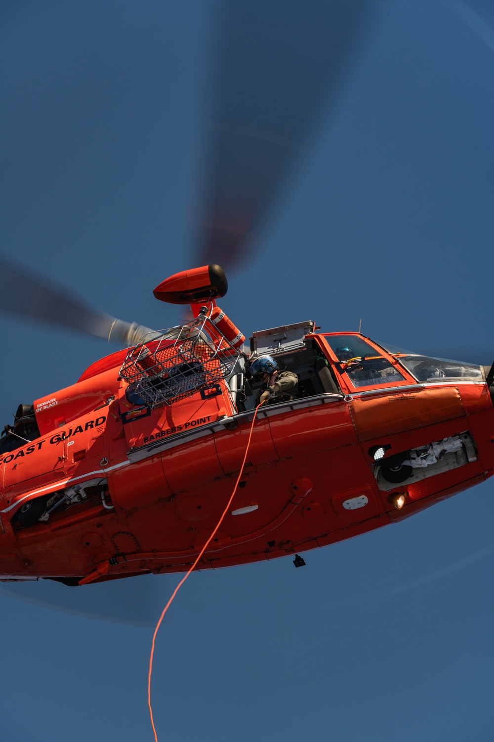 U.S Coast Guard Air Station Barbers Point conducts training