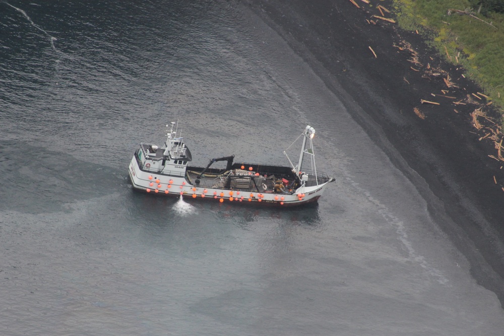 Coast Guard responds to diesel spill near Kodiak, Alaska