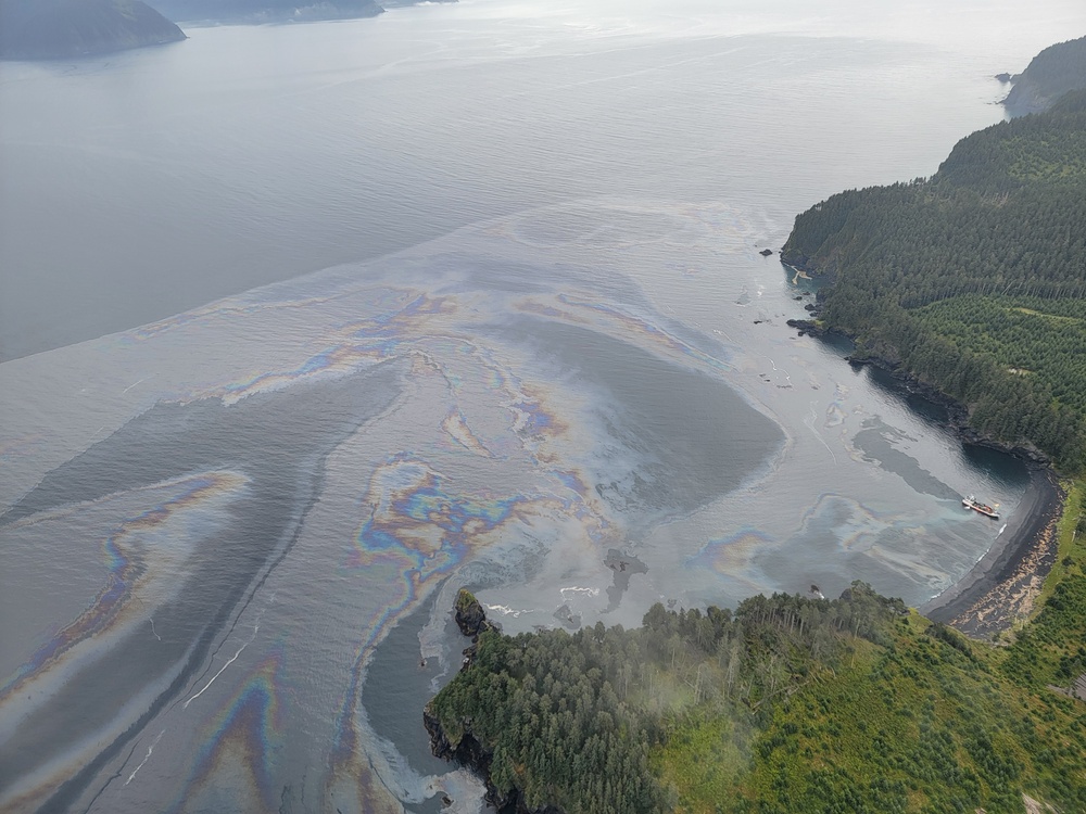 Coast Guard responds to diesel spill near Kodiak, Alaska