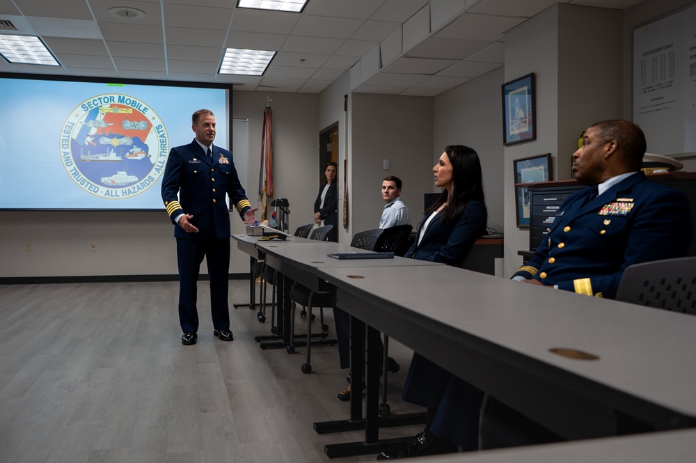 Coast Guard hosts Director of National Intelligence Tulsi Gabbard