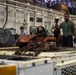 USS America (LHA 6) Moves Aviation Ground Support Equipment