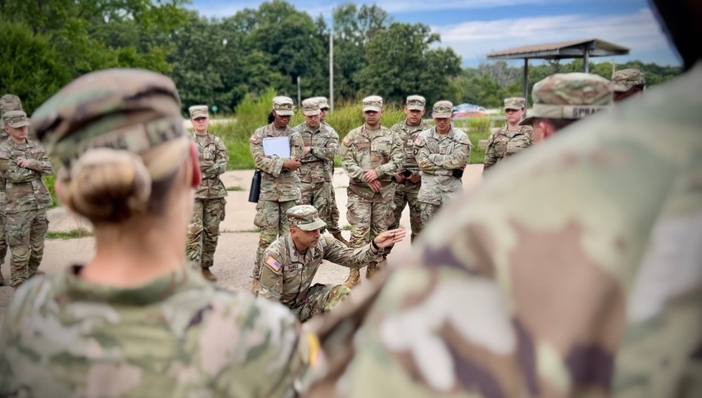 MP BOLC Students Develop Leadership Skills at Fort Leonard Wood