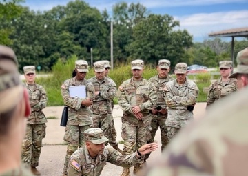 MP BOLC Students Develop Leadership Skills at Fort Leonard Wood