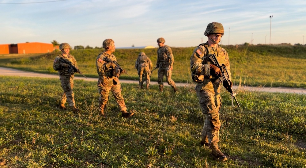 MP BOLC Students Develop Leadership Skills at Fort Leonard Wood