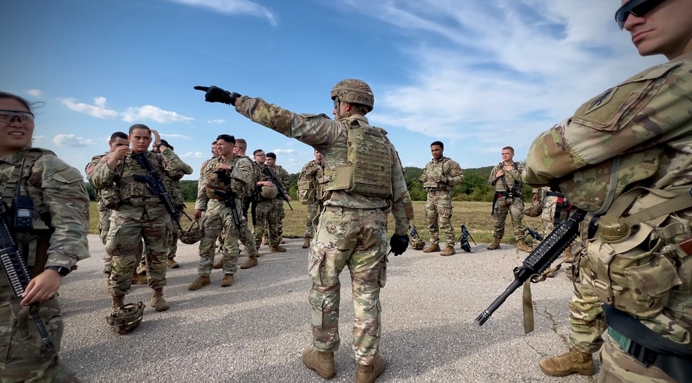 MP BOLC Students Develop Leadership Skills at Fort Leonard Wood