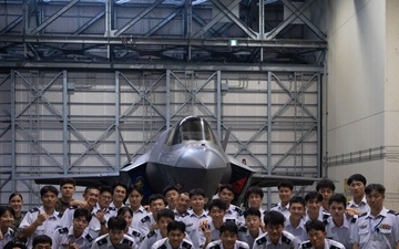 JASDF Cadet Installation Tour at MCAS Iwakuni