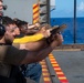 USS America (LHA 6) Conducts Small Arms Live Fire Exercise