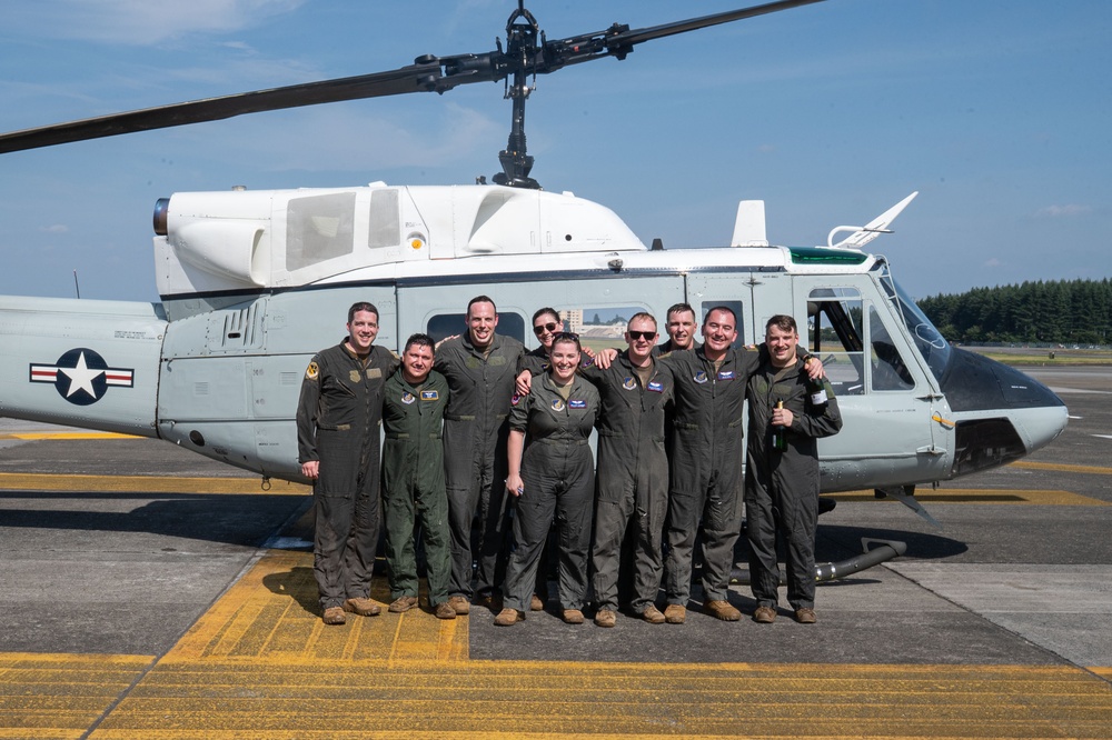 459 AS executes UH-1N Huey Fini-Flights