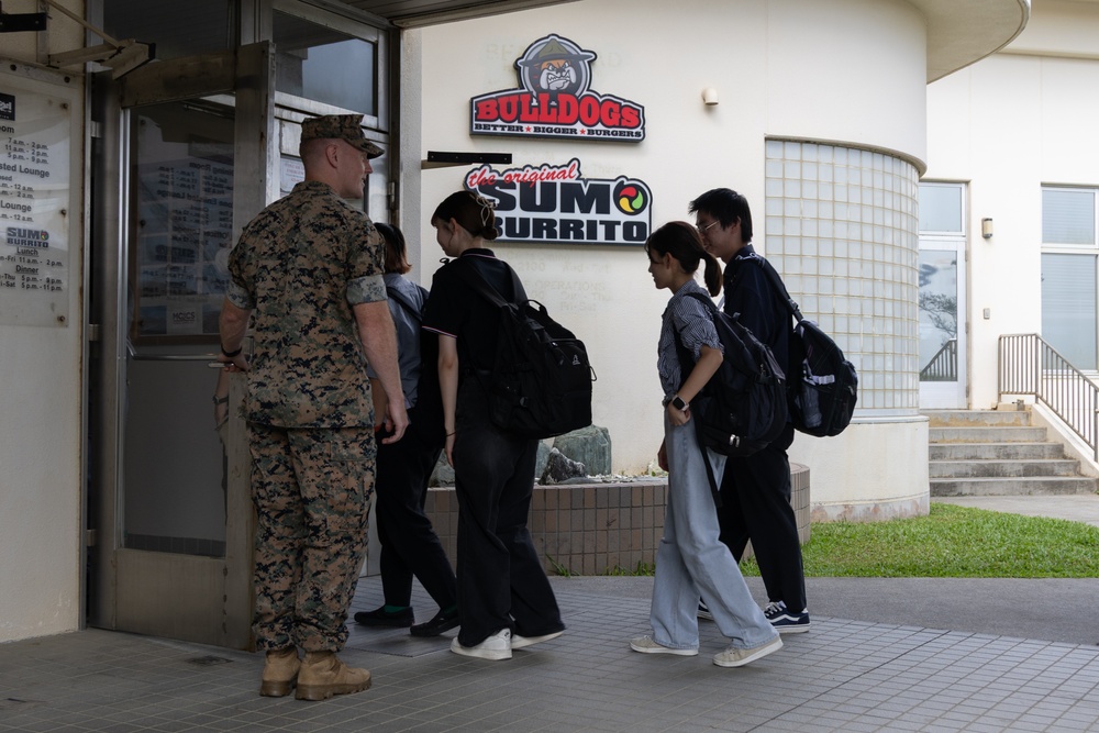 Senshu University Students Visit Camp Schwab
