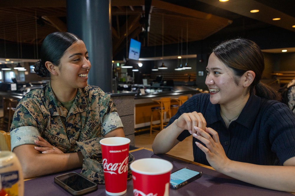 Students with TOFU program tour MCAS Futenma