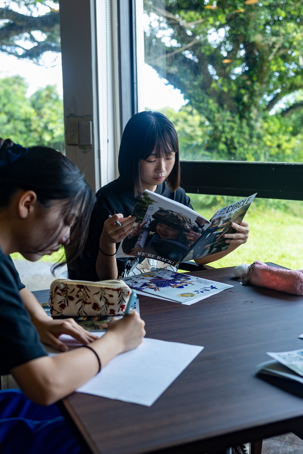 Camp Schwab Hosts the Summer English Program